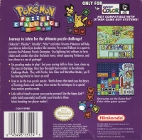 Pokémon Puzzle Challenge Box Art