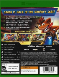 Crash Team Racing: Nitro-Fueled (Best Racing Game Winner) Box Art