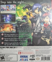 Persona 3 Portable (box) Box Art