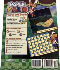 Paper Mario Official Strategy Guide (Blockbuster) Box Art