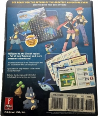 Pokémon Diamond & Pokémon Pearl: The Official Pokémon Scenario Guide (Walmart) Box Art