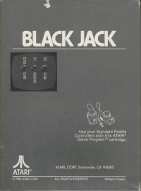 Blackjack (grayscale box) Box Art