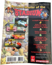 Pokémon Stadium (Prima / Electronics Boutique) Box Art