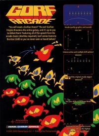 Gorf Arcade Box Art