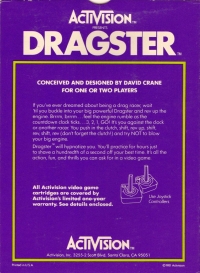 Dragster (1981) Box Art