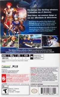 Ys X: Nordics - Deluxe Edition Box Art