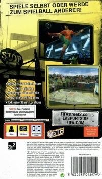 FIFA Street 2 - PSP Essentials [DE] Box Art