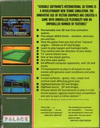 International 3D Tennis Box Art