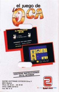 Juego de la Oca, El Box Art