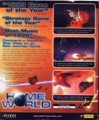 Homeworld: Game of the Year Edition Box Art