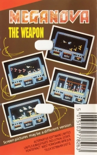 Meganova: The Weapon Box Art