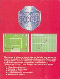 Microprose Soccer Box Art