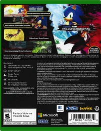 Sonic X Shadow Generations - Day One Edition Box Art