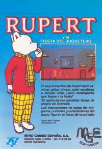 Rupert y la Fiesta del Juguetero Box Art