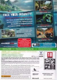 Far Cry 3 (Not for Resale) Box Art