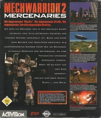 MechWarrior 2: Mercenaries [DE] Box Art