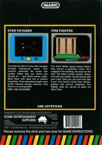 Star Voyager + Fire Fighter Box Art