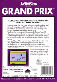 Grand Prix Box Art