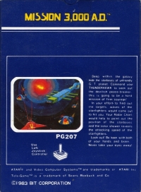 Mission 3,000 A.D. Box Art