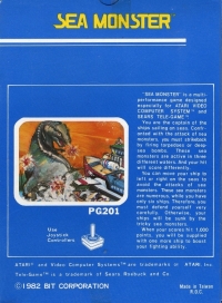 Sea Monster Box Art