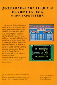 Super Sprint [ES] Box Art