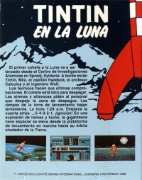 Tintin en la Luna Box Art