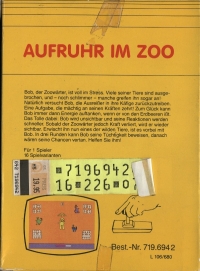 Aufruhr im Zoo Box Art