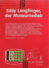 Eddy Langfinger, der Museumsdieb Box Art