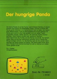 Hungrige Panda, Der Box Art