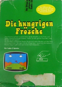 Hungrigen Frösche, Die (green box) Box Art