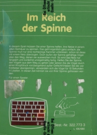 Im Reich der Spinne Box Art