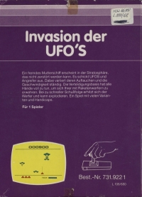 Invasion der UFO'S Box Art