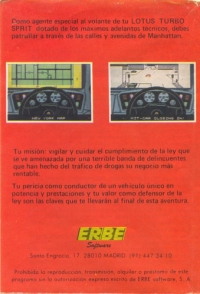 Turbo Esprit [ES] Box Art