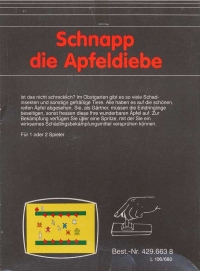 Schnapp die Apfeldiebe Box Art