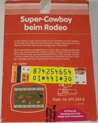 Super-Cowboy beim Rodeo Box Art