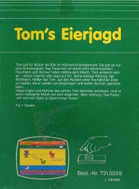 Tom's Eierjagd Box Art