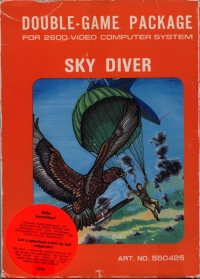 Double-Game Package:  Panda / Sky Diver Box Art