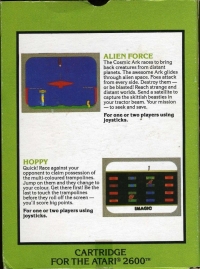 2 Pak Special:  Alien Force / Hoppy Box Art