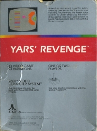 Yars' Revenge Box Art