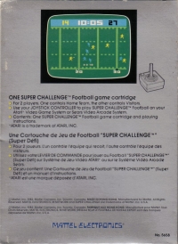 Super Challenge Football [CA] Box Art