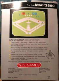 World Championship Baseball Box Art