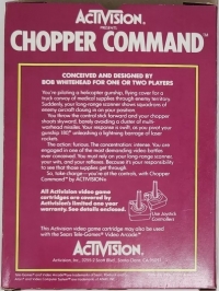 Chopper Command (white label) Box Art