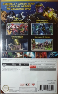 Marvel Ultimate Alliance 3: The Black Order Box Art