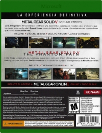 Metal Gear Solid V: The Definitive Experience [MX] Box Art