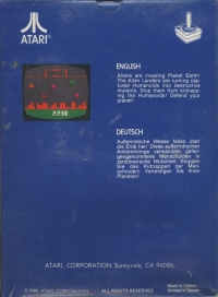 Defender (1986 / Made in Taiwan) Box Art