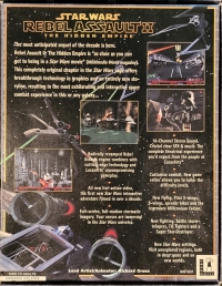 Star Wars: Rebel Assault II: The Hidden Empire Box Art