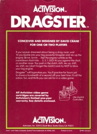 Dragster (black label) Box Art