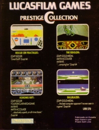 Lucasfilm Games Prestige Collection [ES] Box Art