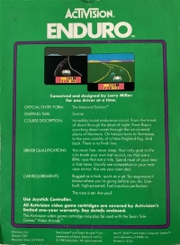 Enduro (black label) Box Art