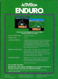 Enduro (white label) Box Art